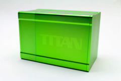 Boxgods Titan Solid Green Deck Box